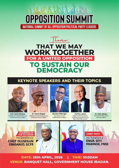 Team Laja Represented at the Ongoing Nigerian Opposition Political Parties Summit in Ibadan, Oyo State