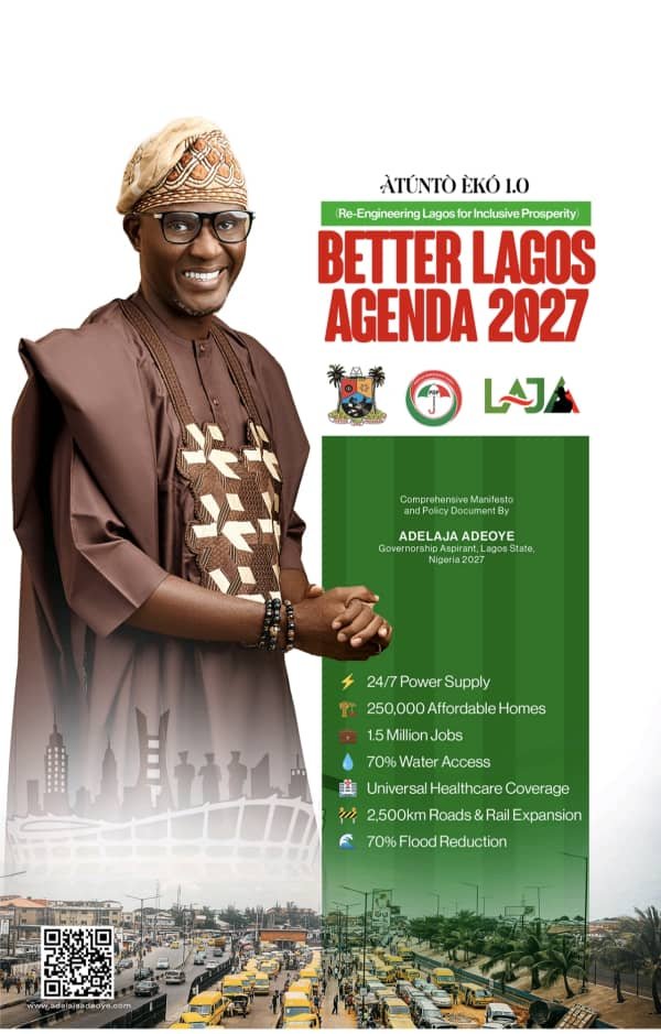 A Visionary Blueprint for Lagos – BETTER LAGOS AGENDA 2027