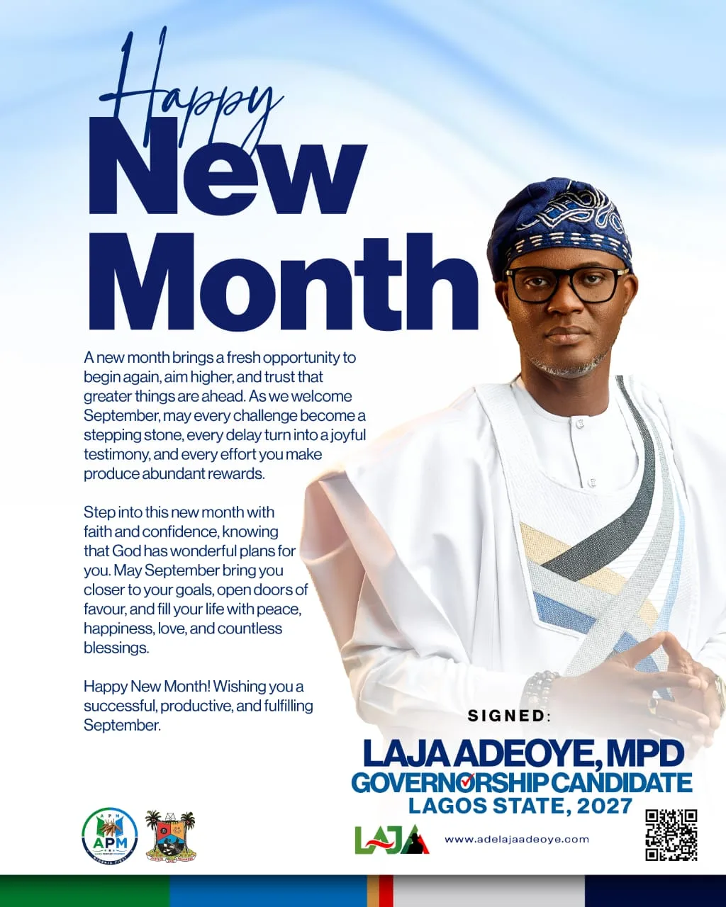 Happy New Month, Lagos